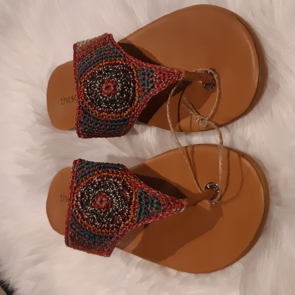The Sak Shana Multicolored Sandals in Size 8 - Picture 1 of 7
